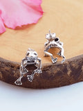 Frog Design Stud Earring-Outfit