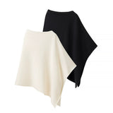 Fongt Women's Clothing INS Burst Pure Color Simple And Irregular Knitting