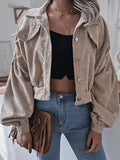 Wind Autumn And Winter Lantern Long-Sleeved Wick Casual Short Coat Jacket Exploding Women's
