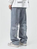 men's vintage jeans with cross