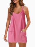 Fongt Summer Explosion Lady Slings Joint Shorts Dressing Dress Casual Set