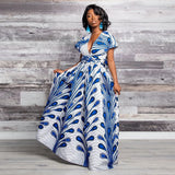 African Wear Printed Multi-wear Sexy Lace-up
