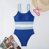 2025 New Solid Color Sling Belt Split High-Rise Triangle Lady Sexy Hot Spring Bikini