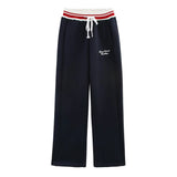 Fongt Homemade New Women's Embroidery POLO Shirt 1131338 Text Embroidery Pants