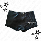 Fongt Shorts Women Letter Printed Harajuku Hip Hop Aesthetic Shorts Graphic Gothic Pants Sexy Vintage Streetwear Summer EMO Girl 102-1-Outfit