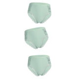 Hot Sale Cotton Panties Comfot Seamless High Waist Women's Panties Solid Lace Briefs Underwear Sexy Plus Size