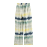 Fongt Women's New Tie-Dye Print Vertical Shirt 83721358372431-Outfit