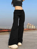 Straight Leg Pocket Cargo Pants-Outfit