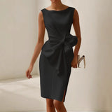Fongt Shein Temu Bow Explosion Dress New