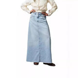 Direct Stretch Fashion Denim Skirt Skirt Lady-Outfit