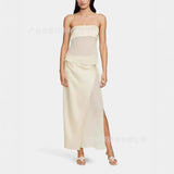 Fongt A Half Skirt Suit In The Early Autumn Of 2025 New Simple Commuter One-Style Dress
