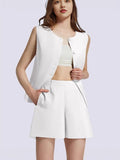 Fongt New Fashion Temperament Vest Suit Women's Clothing