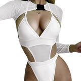 2022 New Sexy Hot Three-Piece Mesh Swimsuit