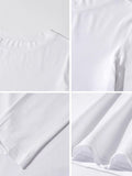 S-3XL Autumn Spring Soft Modal T-shirt Girls O-neck Full Sleeve Basic Tops Lady Solid Color Tees Classic Clothing For Women-Outfit