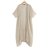 Kimono Casual Loose Solid Long