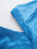 Cutout Design Silk Satin