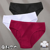 Panties Jacquard Design Pattern Women Panties Underwear Sexy Female Lingerie Briefs Solid Color Intimate Pantys for
