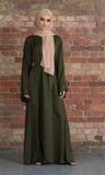 Basic Solid Color Robe Dress
