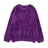 Chic Vintage chenille Cashmere Full sleeve Gold velvet