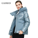 Brand autumn winter fashion Women parka down jacket hooded patchwork thick coat Female warm clothes puffer jacket new