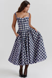 Fongt Dress New French Retro Dress Court Style Dopamine Wearing Sling Dress Woman