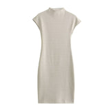 New Stretch Slim Knitted Mini Dress 5039644-Outfit