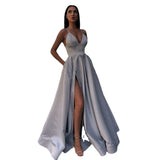 Fongt Women's Dresses For The Summer Of 2025 Sexy Dresses With Deep V Opening Banquet Evening