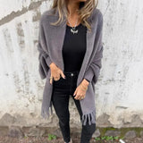 Fongt 2025 New Women's Imitation Sting Velvet Cape Shawl Shawl Solid Color Thicken Warm