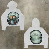 Men's Hoodie Y2K Original Hip-Hop Cartoon Graphic Print Pullover Fashion Leisure Loose Sports Shirt Man-Outfit