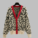 Cardigans Bow Twist Pearl Stripe