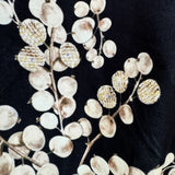 Fongt Star Autumn And Winter New Heavy Industry Nail Pearl Gallon Fruit Printing Gold Velvet Long Sleeve Dress