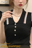 Knitted Tops For Women Tank Top Korean Fashion Beading Womens Sleeveless Slim Knit Vest Casual Woman Clothes Haut