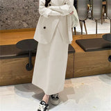 Fongt Version Suit Female Pink Suit Jacket Tea To Wear A Skirt Capable Temperament New Two Korean Suit-Outfit