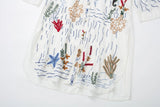 New Long Loose Version Embroidered Long Sleeved Dress 5107047-Outfit