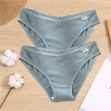 Cotton Women's Panties Sexy Underwear Female Underpants Solid Color Comfortable Woman Cotton Briefs Intimates