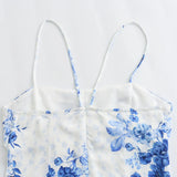 Spring Flower Printed Underwear Dress 2492055-Outfit
