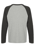 Ribbed Raglan Sleeve Tee-Outfit