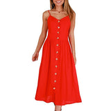 Floral Vintage Casual Sundress