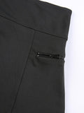Classic Lining Mini Skirt-Outfit