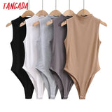 2021 Fashion Women Solid Strethy Bodyshirt Shirt Playsuit Turtleneck Long Sleeve Female Tops