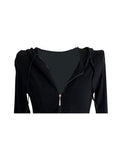 Style T-shirts Women 2023 Autumn Hooded Ins Prevalent Tops Slim Long Sleeve Coat Daily Minimalist Hot Selling Chic