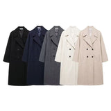 Fongt Autumn And Winter New Women's Street To Keep The Heating Of Soft And Loose Coat Coat Women A35347