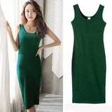 Fongt Bottom Dress Long Slip Dress Large Size Women's Fat Mm Dress 2024 Summer Student Bottom