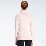 Autumn Winter Thick Turn-down Collar High Elasticity Casual Pullovers Female Thick Turtleneck Knitted Women