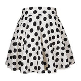 Fongt Summer Hot Wave Dot Mini Skirt Red Skirt-Outfit