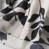 Leisure Style Comfortable Floral Printed Shirt-Outfit