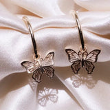 Exquisite butterfly earrings-Outfit