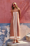 Fongt 2025 Summer Dress Seaside Resort Wind Slinging