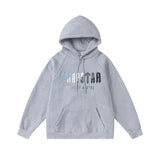 Rainbow Gradient Letter Tiger Head Printing Ins Trendy Sweater Trousers Jogging Suit-Outfit