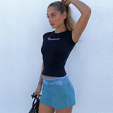 Compassionate Short-Sleeve Black Tee-Outfit